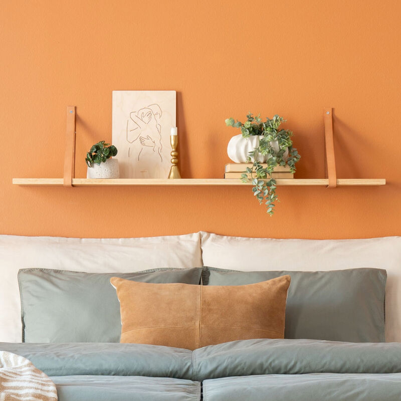 House Nordic Forno seinähylly 120 luonnonväri